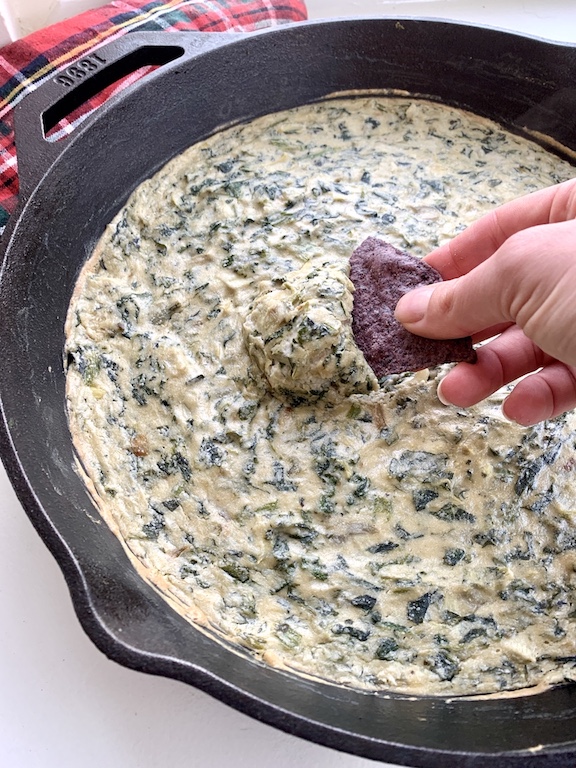 vegan spinach dip