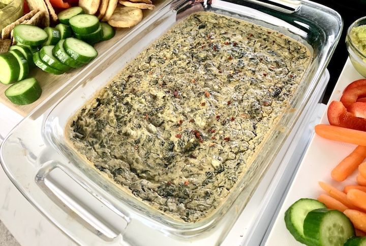 vegan spinach dip