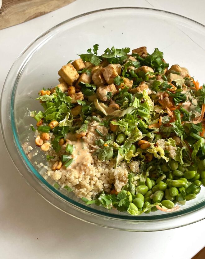 peanut crunch salad