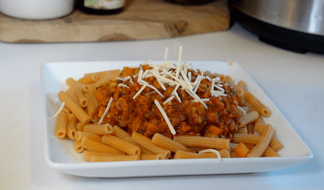 LENTIL BOLOGNESE