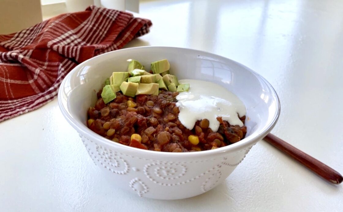 instant pot lentil chili