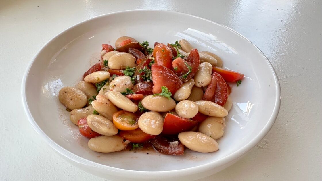 giant bean salad